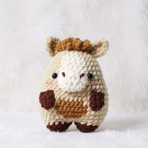 Horse Amigurumi Crochet Pattern - Adorable DIY Stuffed Animal Toy - Instant Download PDF