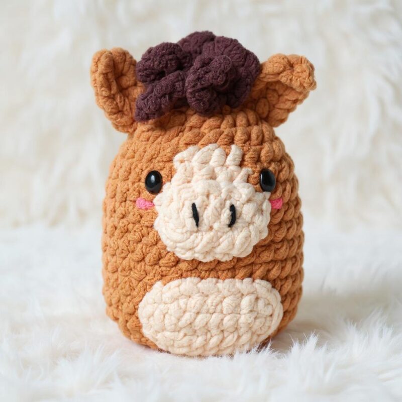 Marshmallow Horse Amigurumi Crochet Pattern - Adorable DIY Stuffed Animal Toy - Instant Download PDF - Image 2