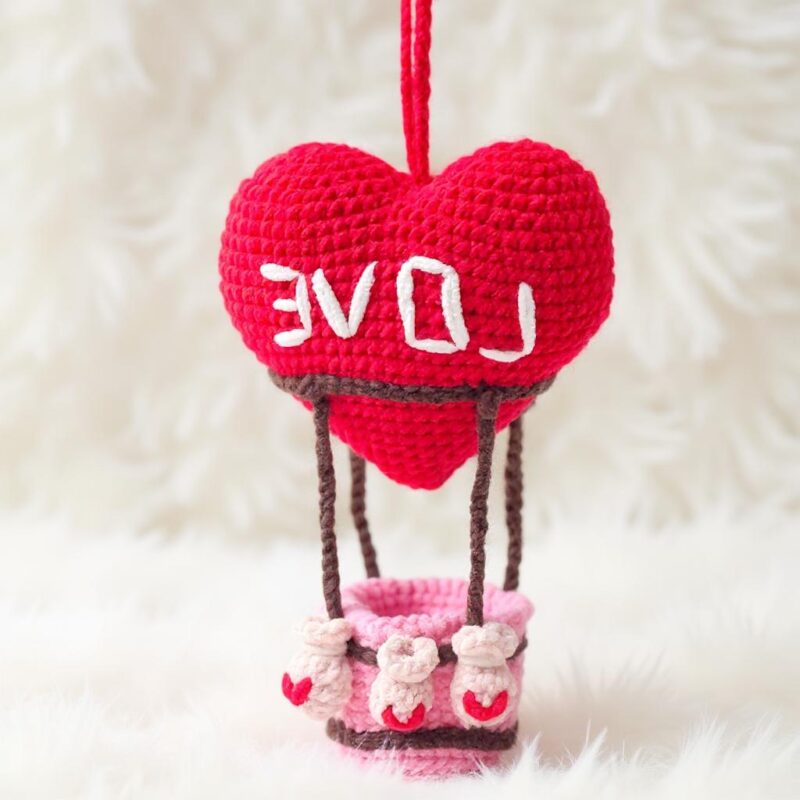 Hot Air Balloon Amigurumi Crochet Pattern - Whimsical DIY Nursery Decor - Instant Download PDF - Image 2