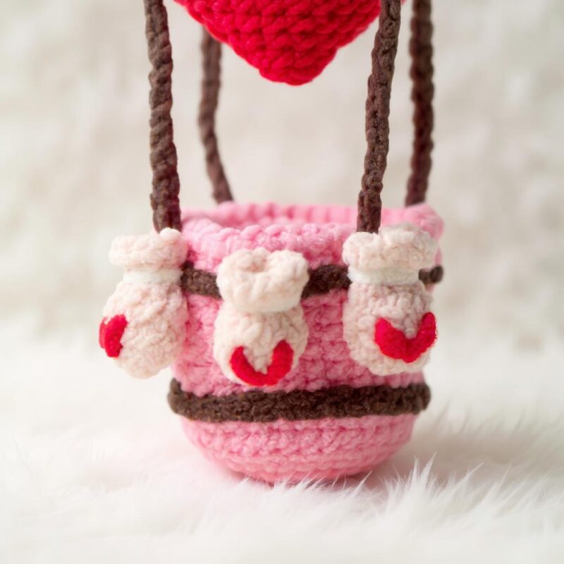 Hot Air Balloon Amigurumi Crochet Pattern - Whimsical DIY Nursery Decor - Instant Download PDF - Image 3