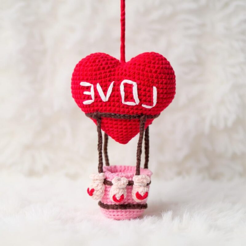 Hot Air Balloon Amigurumi Crochet Pattern - Whimsical DIY Nursery Decor - Instant Download PDF - Image 4