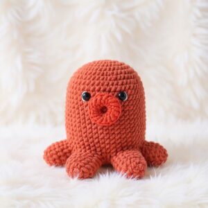 Hot Dog Octopus Amigurumi Crochet Pattern - Whimsical DIY Stuffed Animal Toy - Instant Download PDF