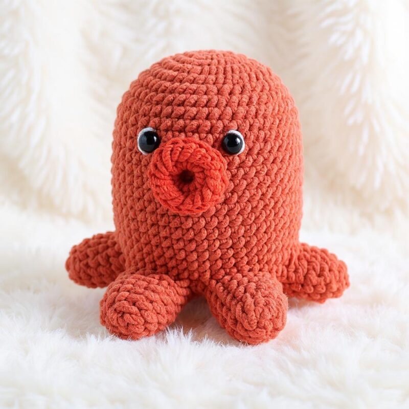 Hot Dog Octopus Amigurumi Crochet Pattern - Whimsical DIY Stuffed Animal Toy - Instant Download PDF - Image 2