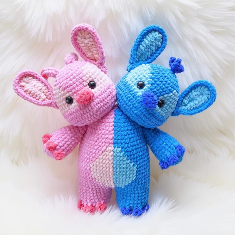 Togo Amigurumi Crochet Pattern - Huggable DIY Stuffed Animal Toy - Instant Download PDF - Image 2