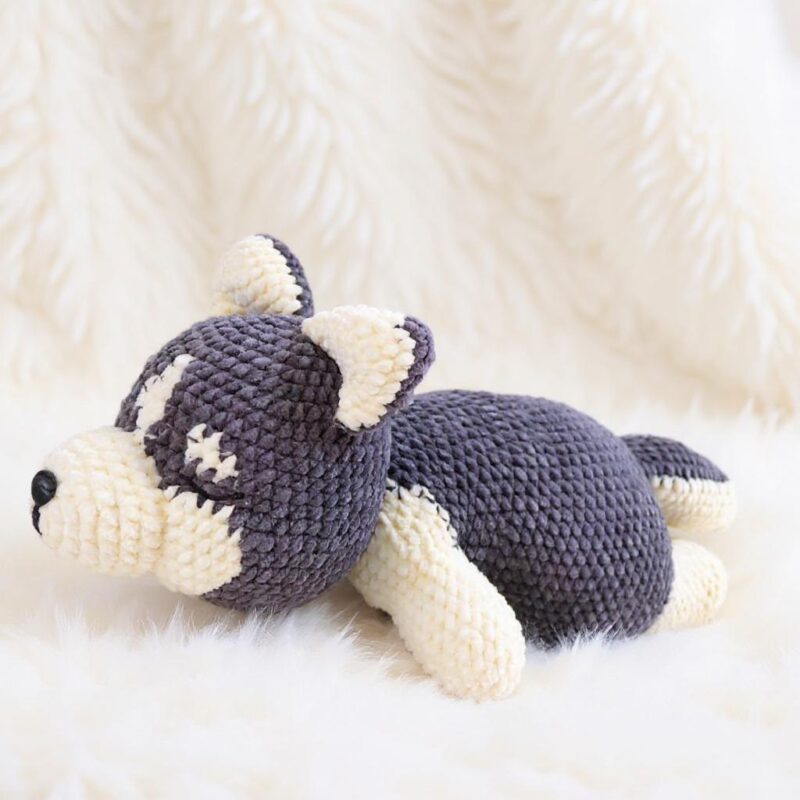 Husky Amigurumi Crochet Pattern - Adorable DIY Stuffed Animal Toy - Instant Download PDF - Image 2