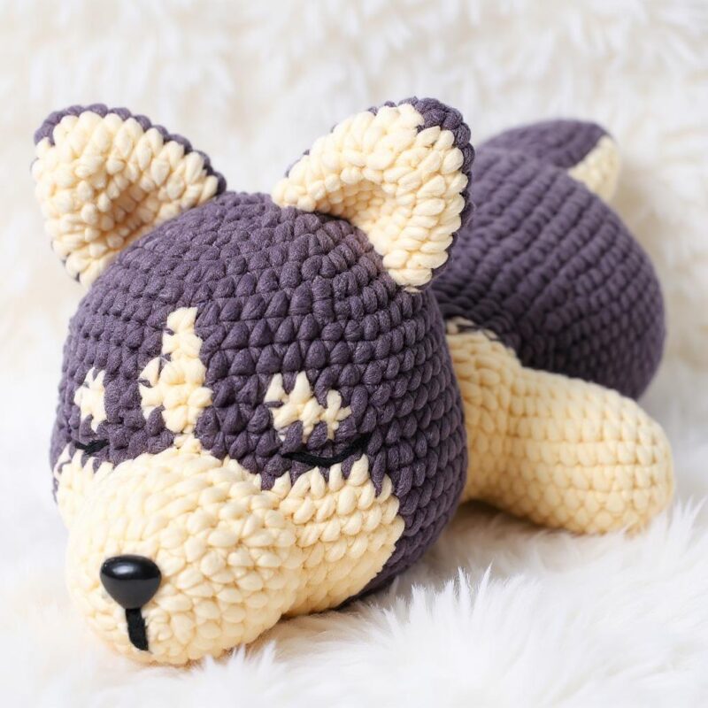 Husky Amigurumi Crochet Pattern - Adorable DIY Stuffed Animal Toy - Instant Download PDF - Image 3