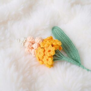 Grape Hyacinth Flower Amigurumi Crochet Pattern - Lovely DIY Flower Bouquet - Instant Download PDF