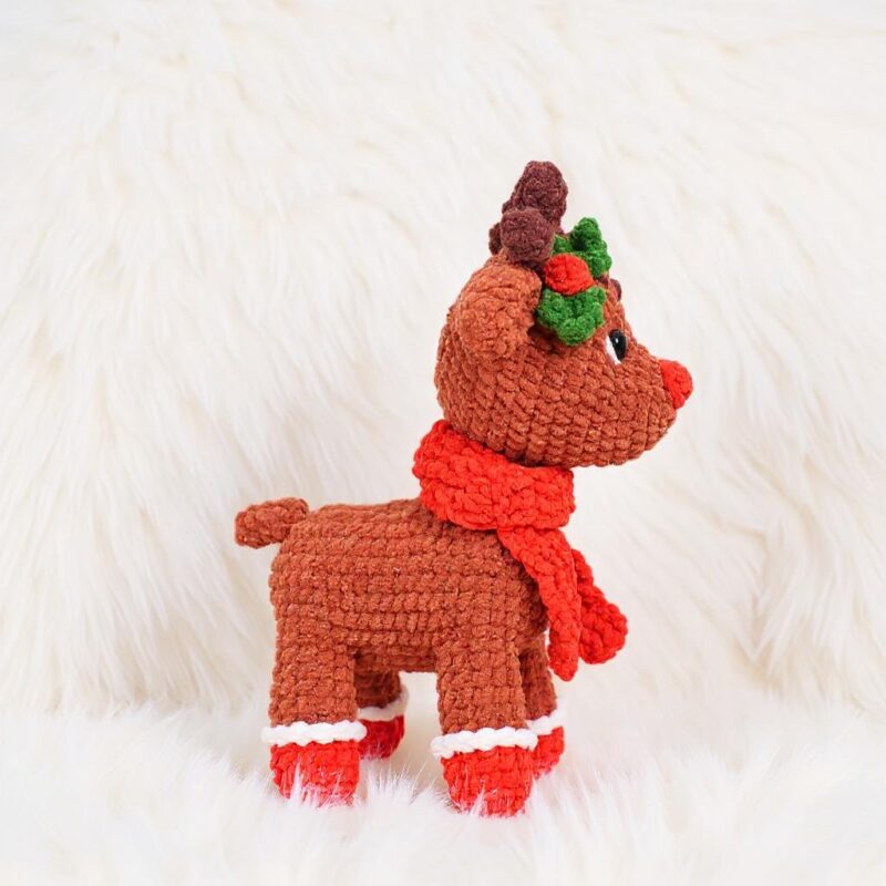 Jolly the Reindeer Amigurumi Crochet Pattern - Adorable DIY Stuffed Animal Toy - Instant Download PDF - Image 3