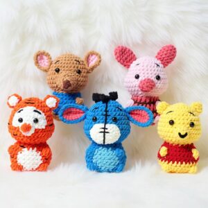 Jungle Animals Amigurumi Crochet Pattern Bundle - Adorable DIY Stuffed Animal Toys - Instant Download PDF