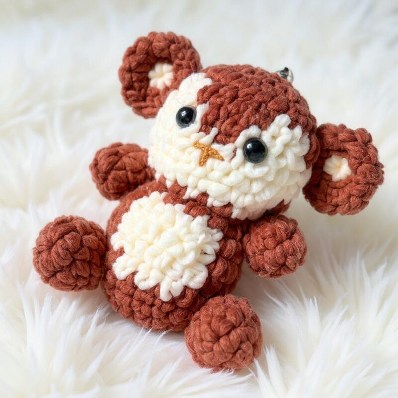 Jungle Animals Amigurumi Crochet Pattern - Adorable DIY Keychain Collection - Instant Download PDF - Image 2