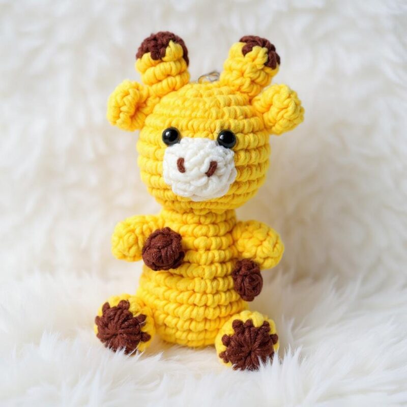 Jungle Animals Amigurumi Crochet Pattern - Adorable DIY Keychain Collection - Instant Download PDF - Image 3