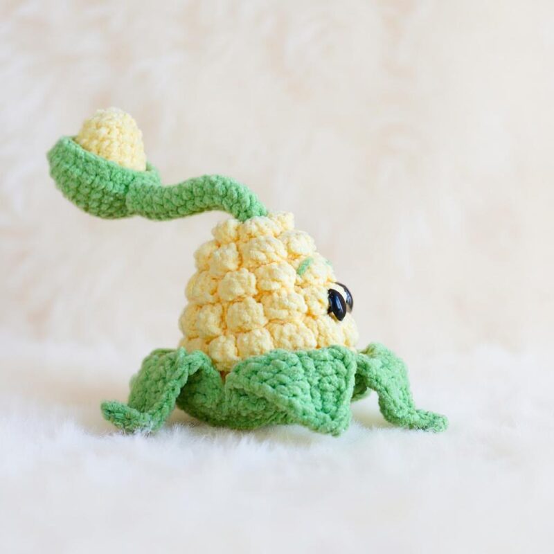 Kernel-Pult Amigurumi Crochet Pattern - Adorable DIY Stuffed Plant Toy - Instant Download PDF - Image 2