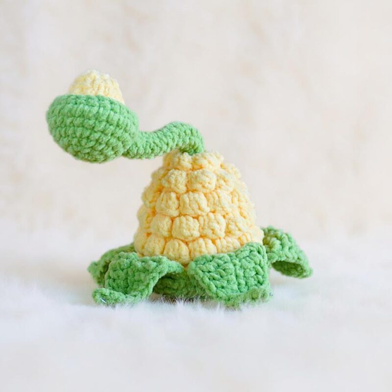Kernel-Pult Amigurumi Crochet Pattern - Adorable DIY Stuffed Plant Toy - Instant Download PDF - Image 3