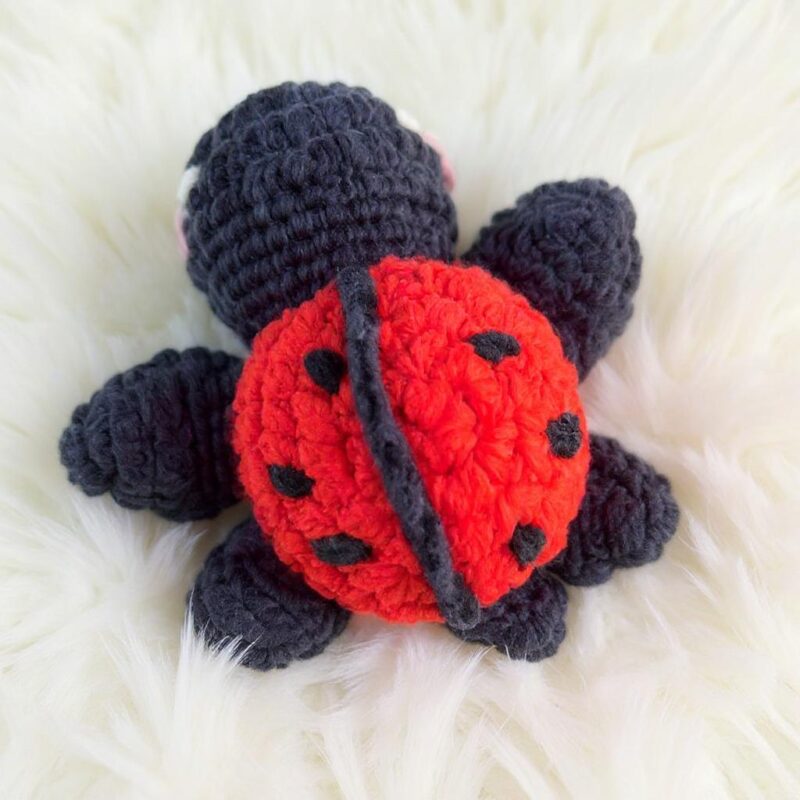 Ladybug and Turtle Amigurumi Crochet Pattern - Adorable DIY Keychain Charm - Instant Download PDF - Image 2