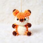 Fox Keychain Amigurumi Crochet Pattern - Adorable DIY Stuffed Animal - Instant Download PDF