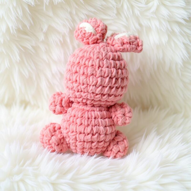 Keychain Rabbit Amigurumi Crochet Pattern - Adorable DIY Stuffed Animal Toy - Instant Download PDF - Image 4
