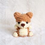 Shiba Dog Amigurumi Crochet Pattern - Adorable DIY Keychain Toy - Instant Download PDF