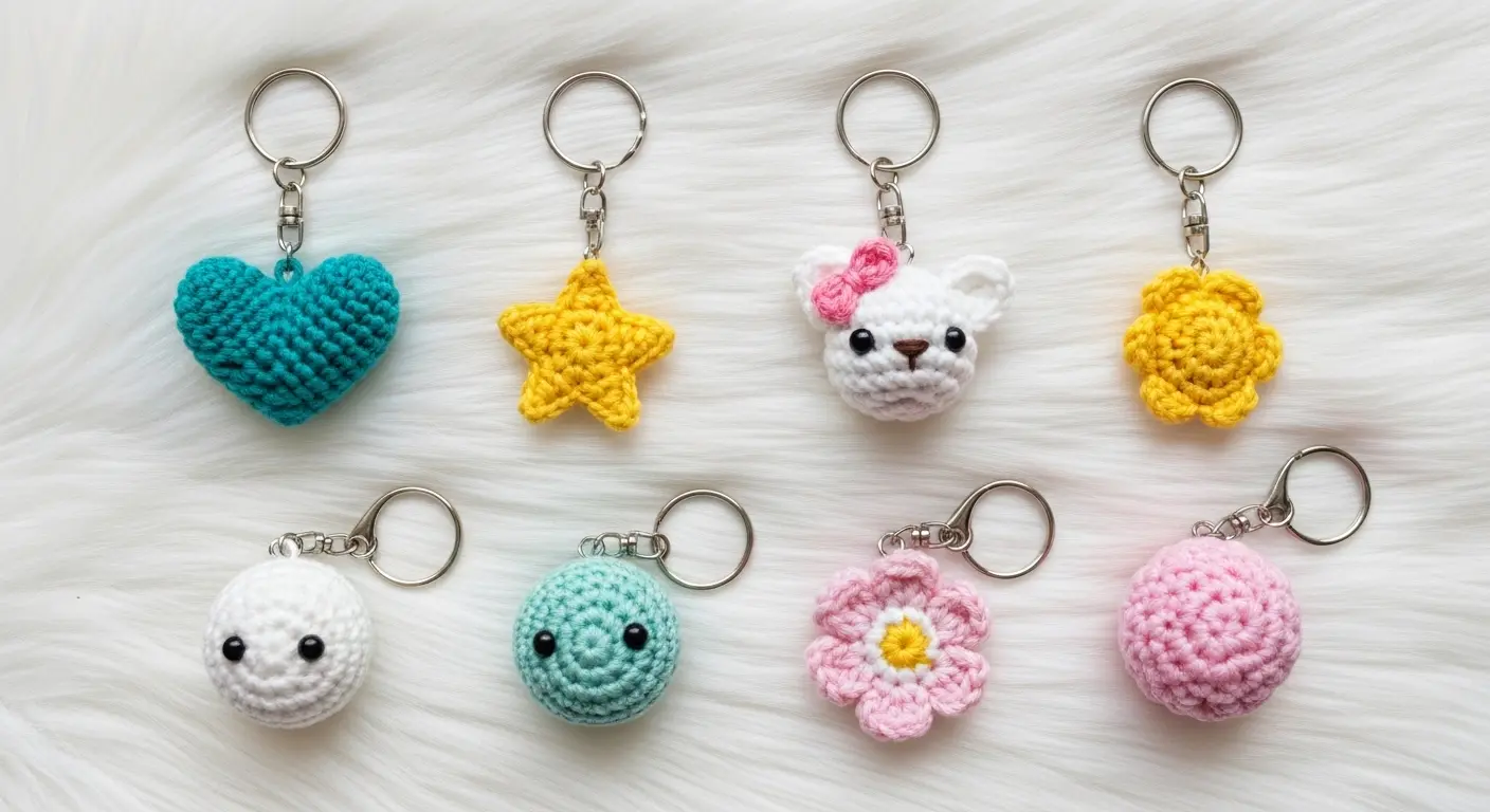 Keychains Crochet Patterns