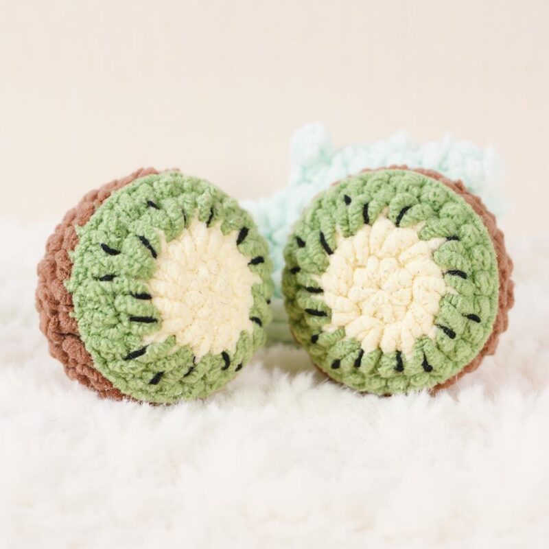 Kiwi Snail Amigurumi Crochet Pattern - Adorable DIY Stuffed Animal Toy - Instant Download PDF - Image 3