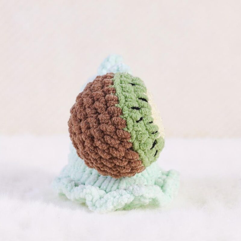 Kiwi Snail Amigurumi Crochet Pattern - Adorable DIY Stuffed Animal Toy - Instant Download PDF - Image 4