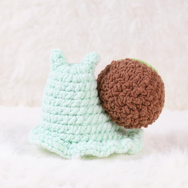 Kiwi Snail Amigurumi Crochet Pattern - Adorable DIY Stuffed Animal Toy - Instant Download PDF - Image 5