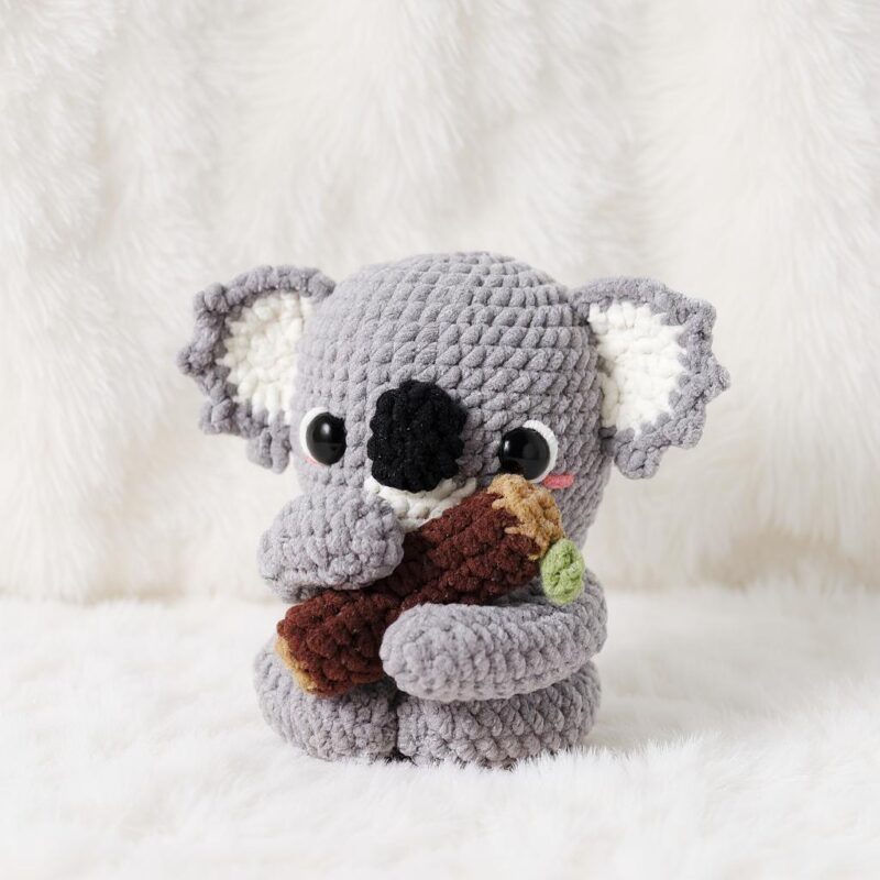 Koala Amigurumi Crochet Pattern - Adorable DIY Stuffed Animal Toy - Instant Download PDF