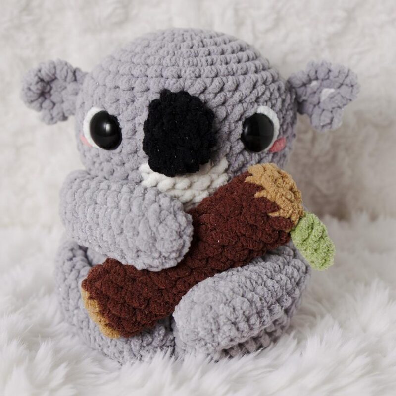 Koala Amigurumi Crochet Pattern - Adorable DIY Stuffed Animal Toy - Instant Download PDF - Image 4