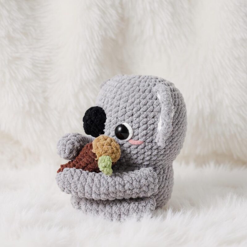 Koala Amigurumi Crochet Pattern - Adorable DIY Stuffed Animal Toy - Instant Download PDF - Image 5