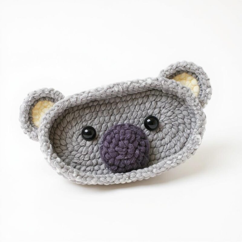 Koala Amigurumi Crochet Pattern - Adorable DIY Eyeglass Holder & Desk Buddy - Instant Download PDF - Image 3