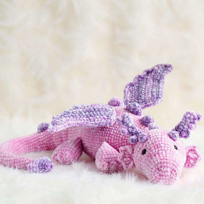 Fairy Dragon Amigurumi Crochet Pattern - Magical DIY Stuffed Animal Toy - Instant Download PDF - Image 3