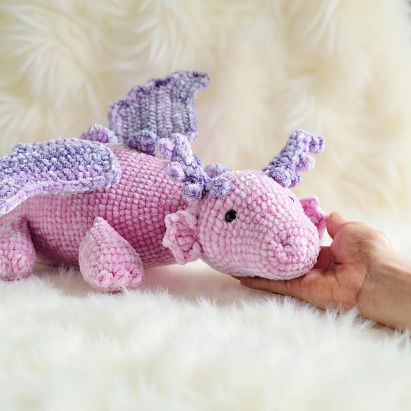Fairy Dragon Amigurumi Crochet Pattern - Magical DIY Stuffed Animal Toy - Instant Download PDF - Image 4
