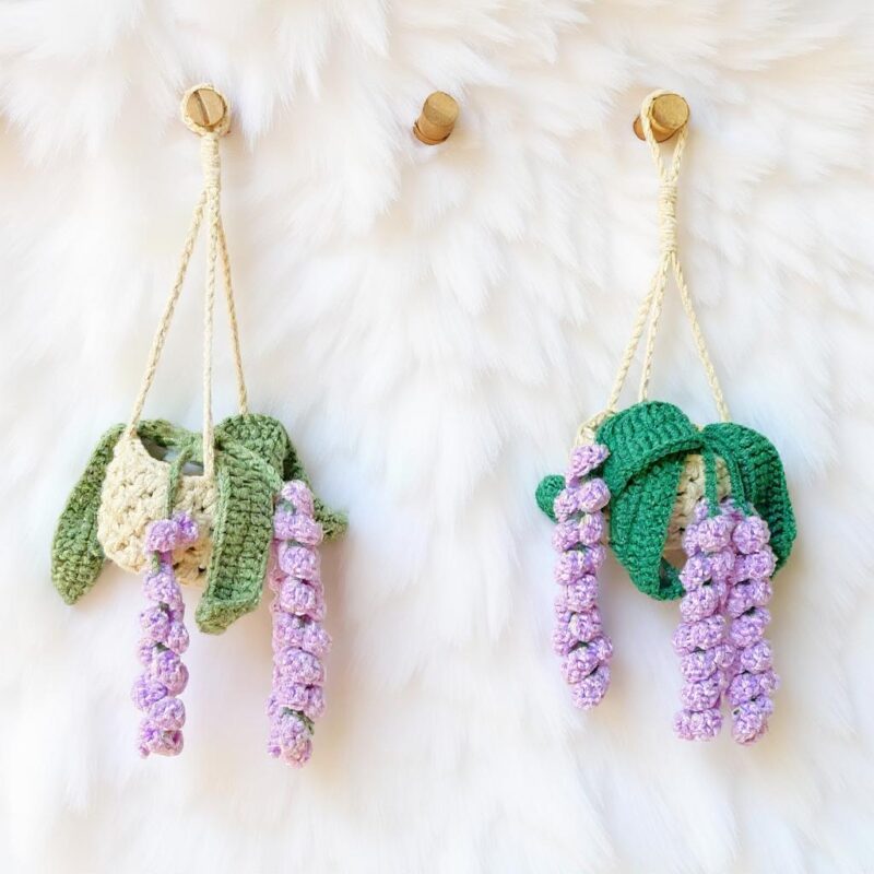 Lavender Flower Amigurumi Crochet Pattern - Beautiful DIY Handmade Decor - Instant Download PDF - Image 2