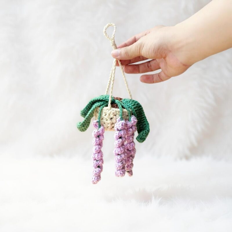 Lavender Flower Amigurumi Crochet Pattern - Beautiful DIY Handmade Decor - Instant Download PDF - Image 3