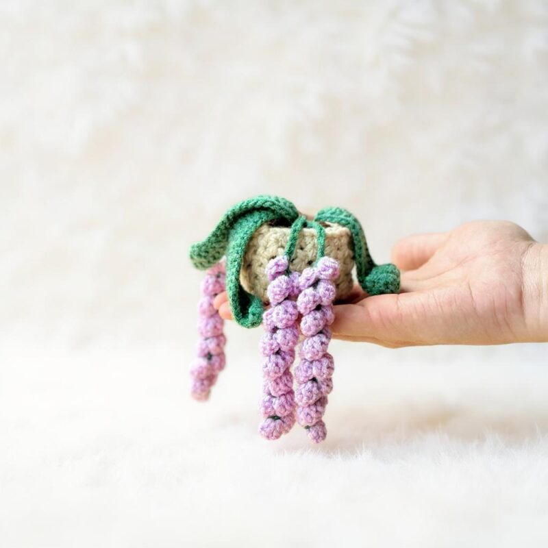 Lavender Flower Amigurumi Crochet Pattern - Beautiful DIY Handmade Decor - Instant Download PDF - Image 4