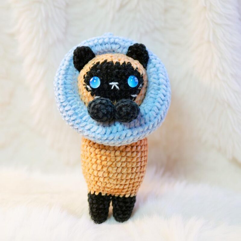 Lazy River Kittens Amigurumi Crochet Pattern - Adorable DIY Stuffed Animal Toy - Instant Download PDF - Image 2