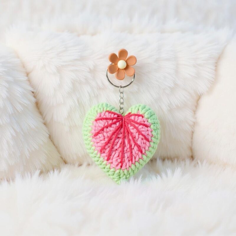 Leafy Latchkey Amigurumi Crochet Pattern - Whimsical DIY Keychain & Charm - Instant Download PDF - Image 3