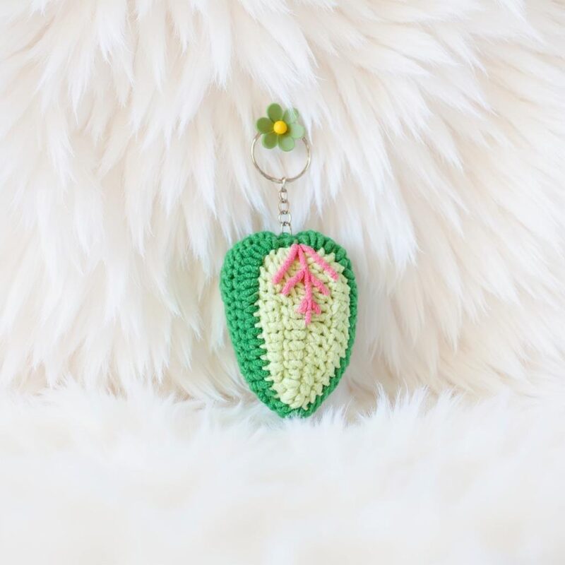 Leafy Latchkey Amigurumi Crochet Pattern - Whimsical DIY Keychain & Charm - Instant Download PDF - Image 4