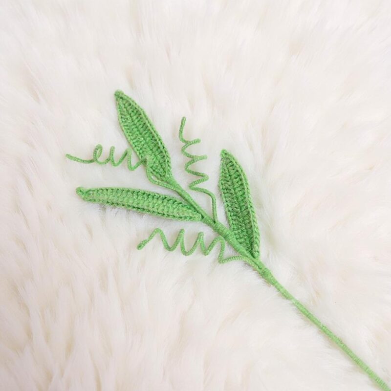 Leafy Vine Amigurumi Crochet Pattern - Whimsical DIY Botanical Decor - Instant Download PDF - Image 3