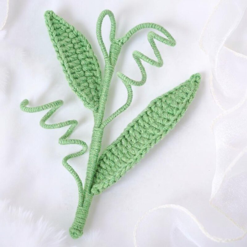 Leafy Vine Amigurumi Crochet Pattern - Whimsical DIY Botanical Decor - Instant Download PDF - Image 4