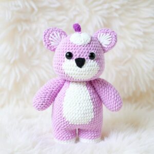Lilac Charm Dragon Amigurumi Crochet Pattern - Adorable DIY Stuffed Animal Toy - Instant Download PDF