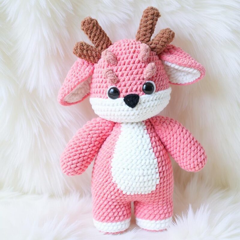 Lilac & Rosy Dragons Amigurumi Crochet Pattern - Adorable Bundle - DIY Stuffed Animal Toys - Instant Download PDF - Image 3