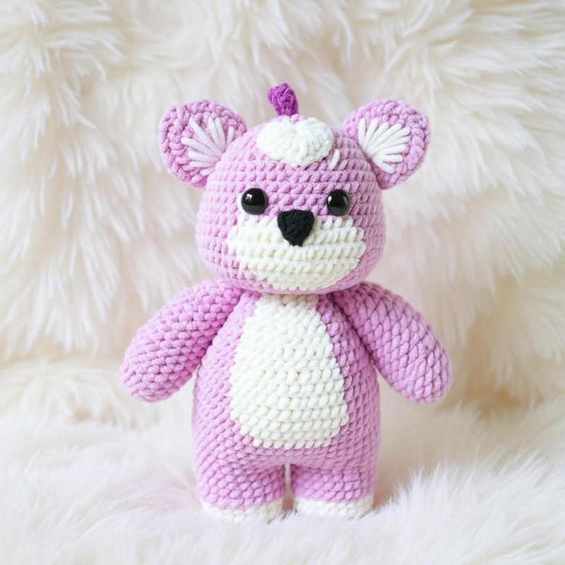 Lilac & Rosy Dragons Amigurumi Crochet Pattern - Adorable Bundle - DIY Stuffed Animal Toys - Instant Download PDF - Image 4