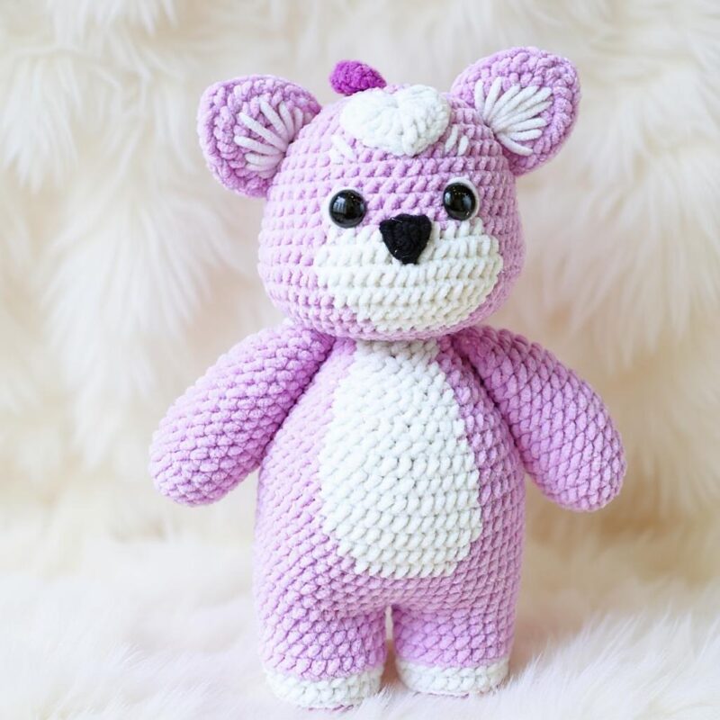 Lilac & Rosy Dragons Amigurumi Crochet Pattern - Adorable Bundle - DIY Stuffed Animal Toys - Instant Download PDF - Image 5