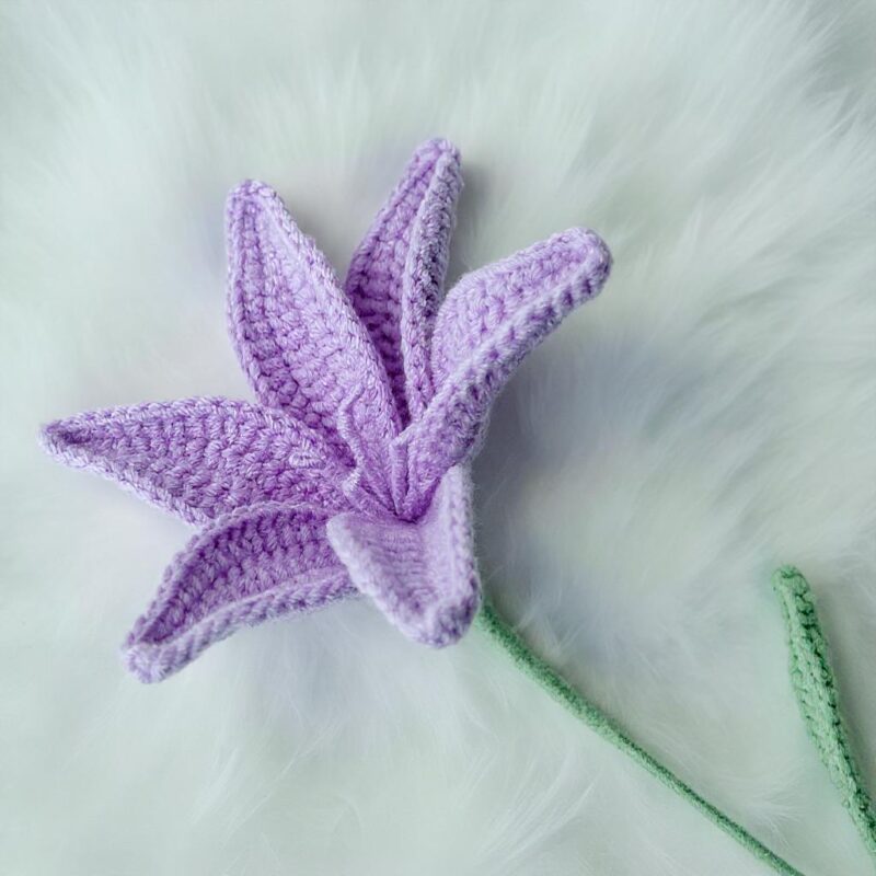 Lilium Flower Amigurumi Crochet Pattern - Beautiful DIY Flower Bouquet - Instant Download PDF - Image 2