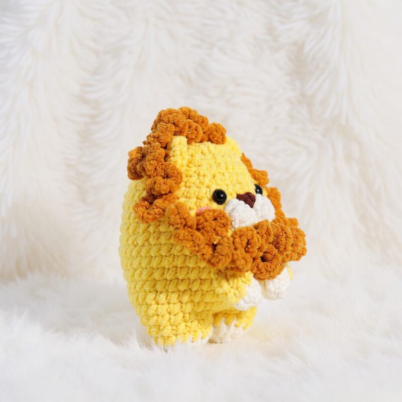 Lion Amigurumi Crochet Pattern - Adorable DIY Stuffed Animal Toy - Instant Download PDF - Image 3