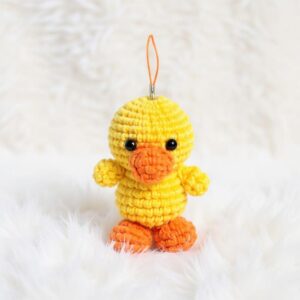 Little Duck Amigurumi Crochet Pattern - Adorable DIY Stuffed Animal Toy - Instant Download PDF