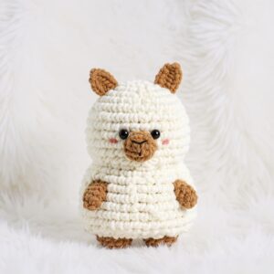 Llama Amigurumi Crochet Pattern - Adorable DIY Stuffed Animal Toy - Instant Download PDF