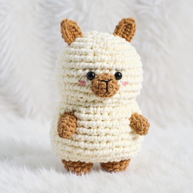Llama Amigurumi Crochet Pattern - Adorable DIY Stuffed Animal Toy - Instant Download PDF - Image 2