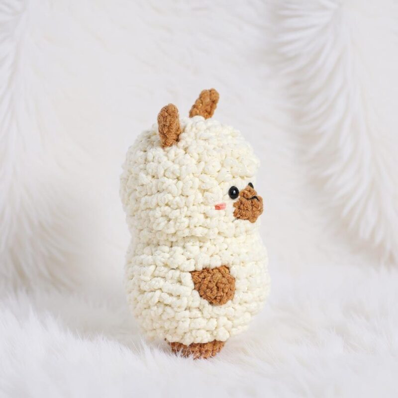 Llama Amigurumi Crochet Pattern - Adorable DIY Stuffed Animal Toy - Instant Download PDF - Image 3