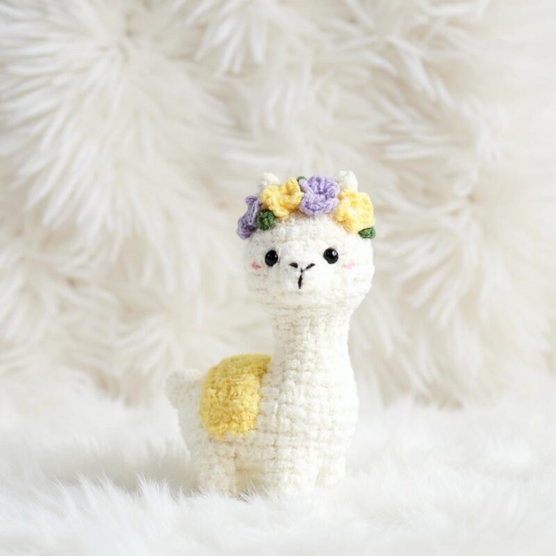 Llama Amigurumi Crochet Pattern - Low-Sew Bundle - DIY Stuffed Animal Toy - Instant Download PDF - Image 3